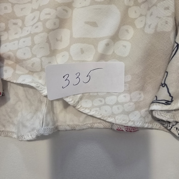 Saaksha & K Yazmin Casual Dress V-Neck Sleeveless Tie closure Size M - Picture 10 of 10